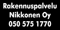 Rakennuspalvelu Nikkonen Oy logo